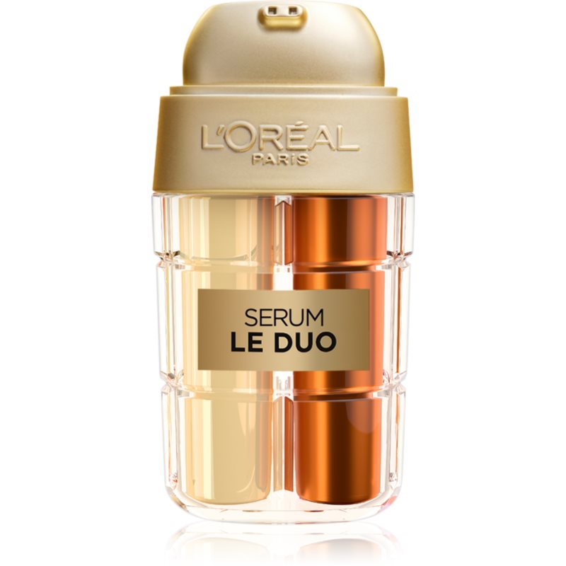 L’Oréal Paris Age Perfect Le Duo Serum двуфазен подмладяващ серум за освежаване и изглаждане на кожата 15 мл.