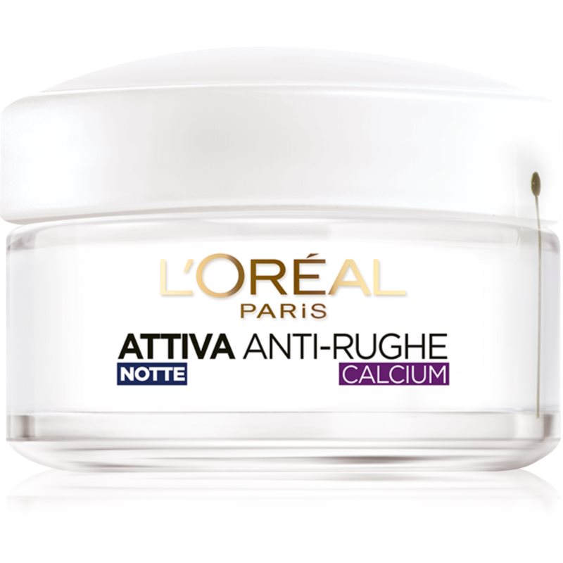 L’oréal Paris Mulher Active Anti-Wrinkle Calcium Creme De Noite Reafirmante Para As Rugas 55+ 50 Ml