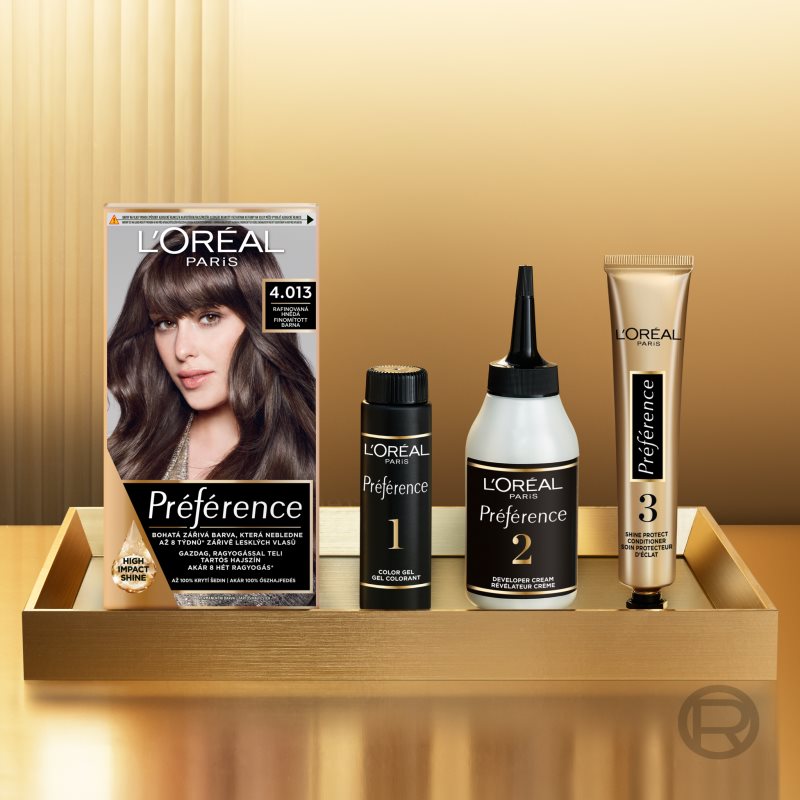 L’Oréal Paris Préférence Haarfarbe Farbton 8.3 Light golden blonde 1 St. (Bild 4)