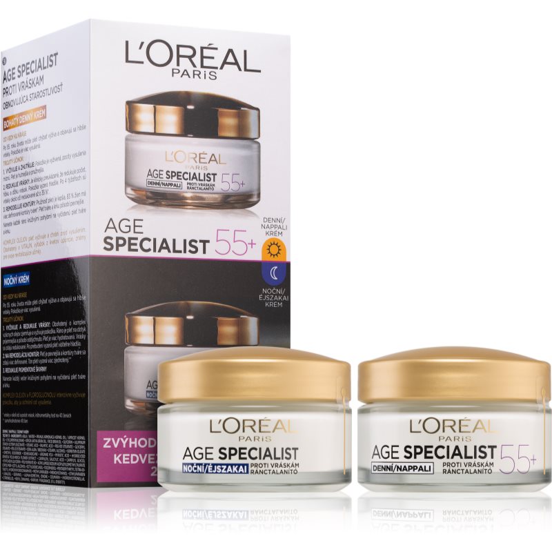 

L’Oréal Paris Age Specialist 55+ набір (проти зморшок )