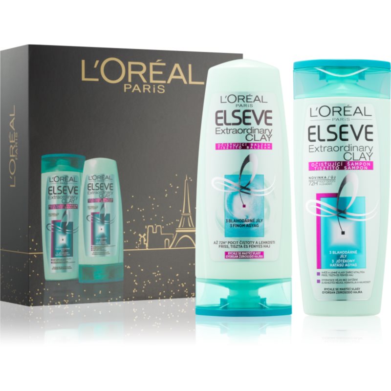 

L’Oréal Paris Elseve Extraordinary Clay косметичний набір I. для жінок