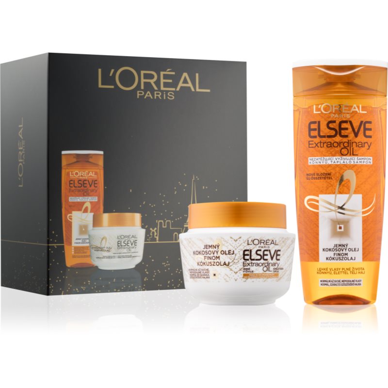 

L’Oréal Paris Elseve Extraordinary Oil Coconut косметичний набір I.