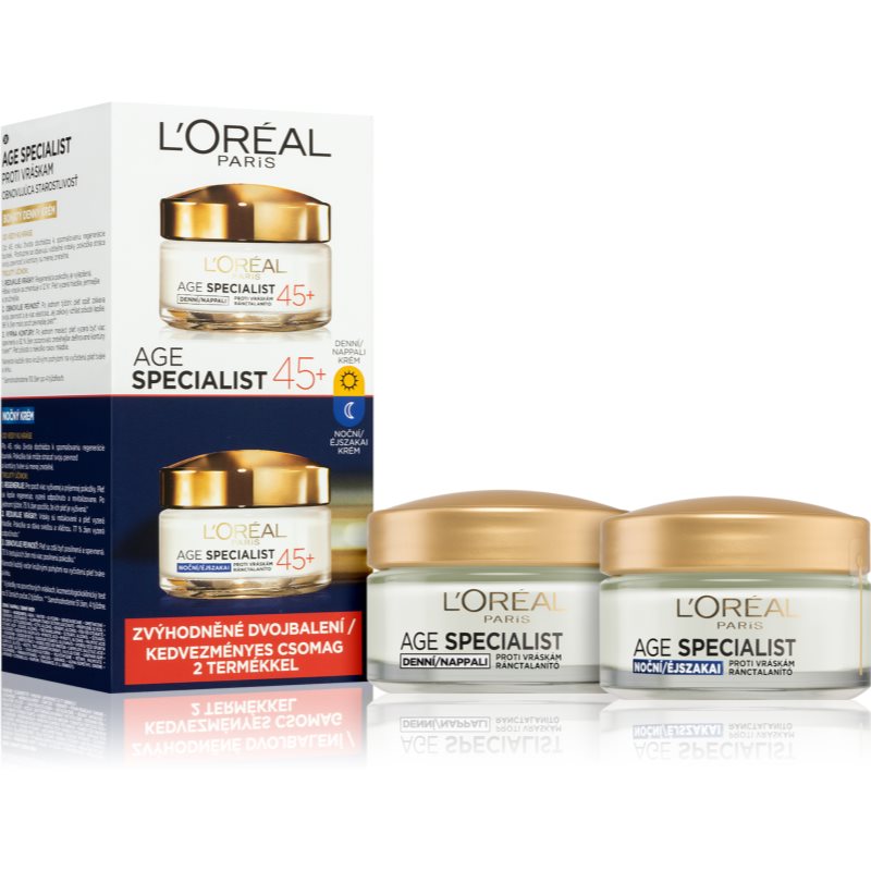 L'Oreal Paris Age Specialist 45+ economy pack (for mature skin)
