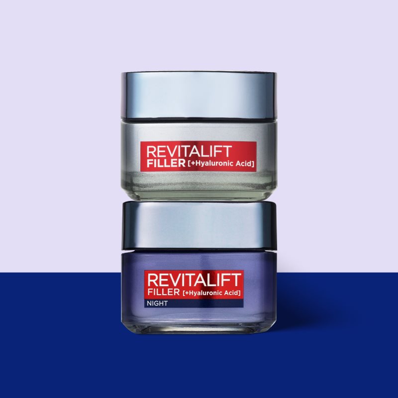 L’Oréal Paris Revitalift Filler Crème Anti-rides Jour Et Nuit à L'acide Hyaluronique