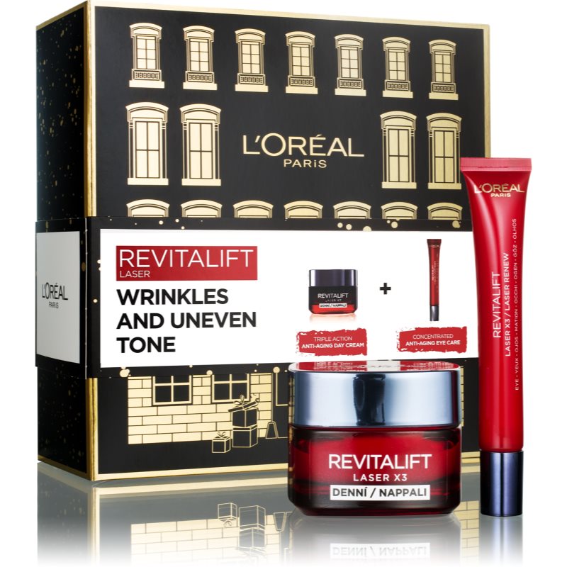

L’Oréal Paris Revitalift Laser X3 подарунковий набір (проти зморшок )