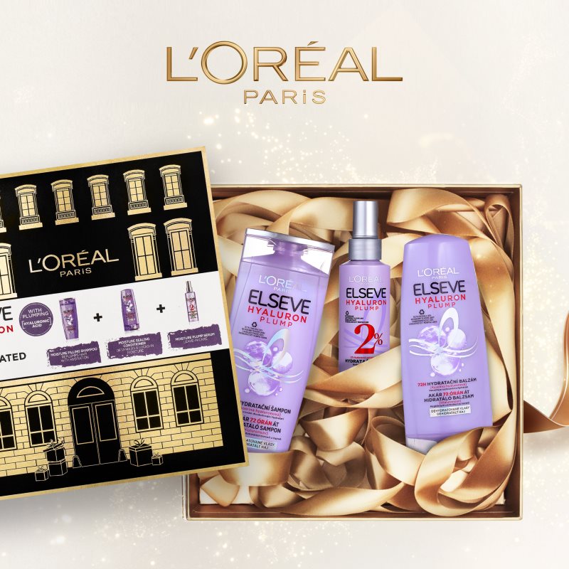 L’Oréal Paris Elseve Hyaluron Plump Gift Set (for Perfect-looking Hair)