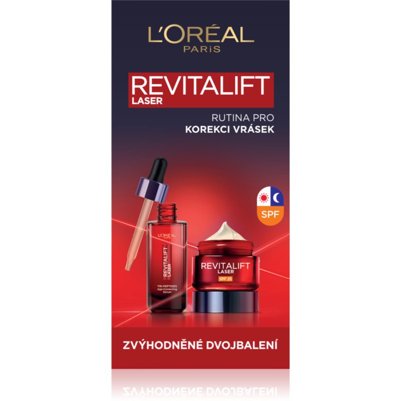 L’Oréal Paris Revitalift Laser sada na korekciu vrások 2 ks