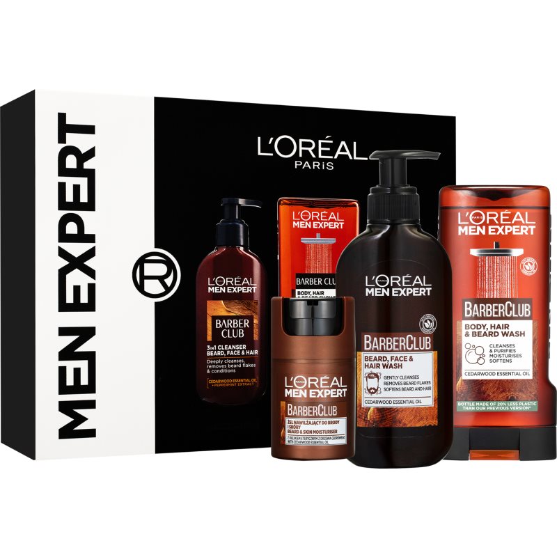 L’Oréal Paris Men Expert Barber Club gift set for men