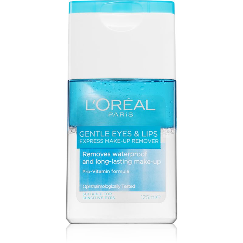 

L’Oréal Paris Gentle засіб для зняття макіяжу з очей та губ для чутливої шкіри