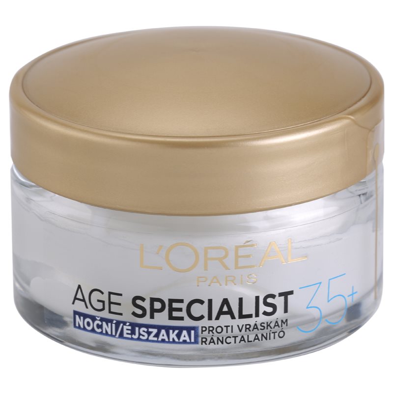 

L’Oréal Paris Age Specialist 35+ нічний крем проти зморшок