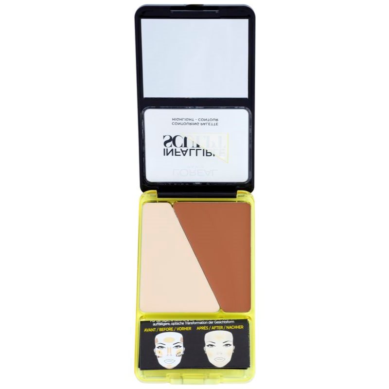 

L’Oréal Paris Infallible Sculpt палетка для контурування відтінок 03 Medium/Dark
