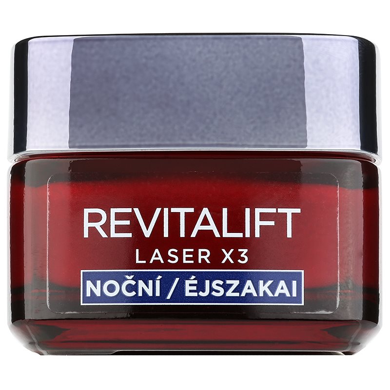 

L’Oréal Paris Revitalift Laser X3 нічний відновлюючий крем проти старіння шкіри