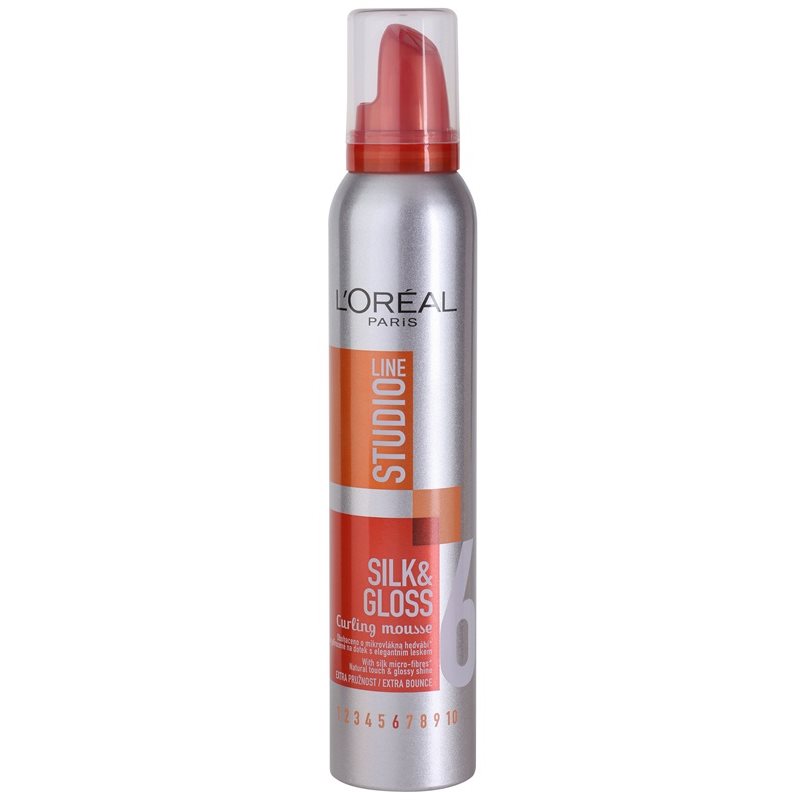 

L’Oréal Paris Studio Line Silk&Gloss Curl Power пінка для формування кучерів