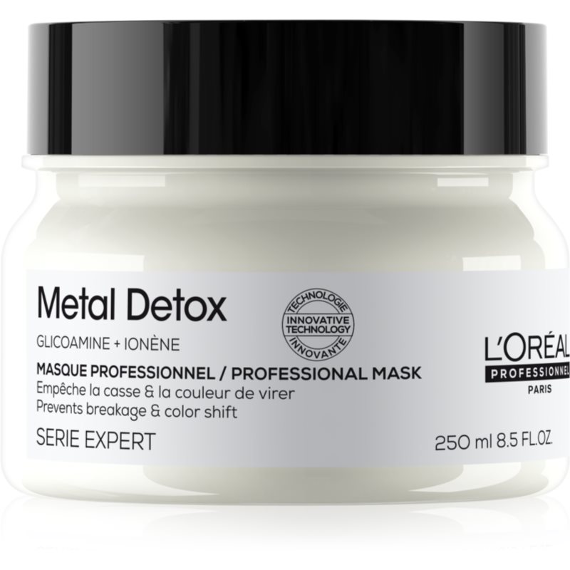 L’Oréal Professionnel Serie Expert Metal Detox maska za dubinsku njegu za obojenu i oštećenu kosu 250 ml