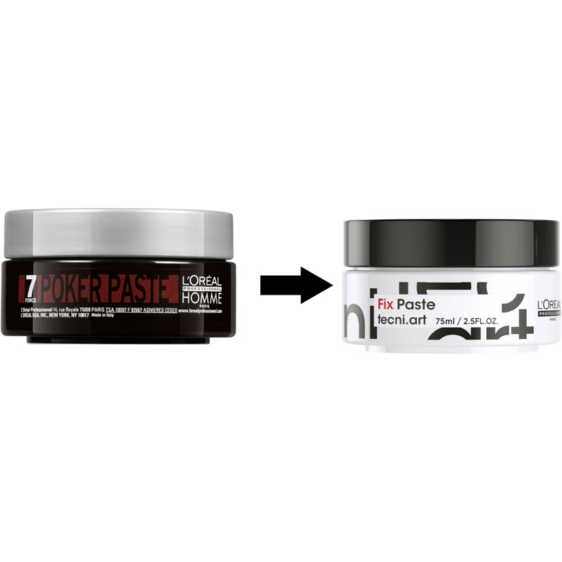 L’Oréal Professionnel Homme 7 Poker modelling paste extra strong hold 75 ml