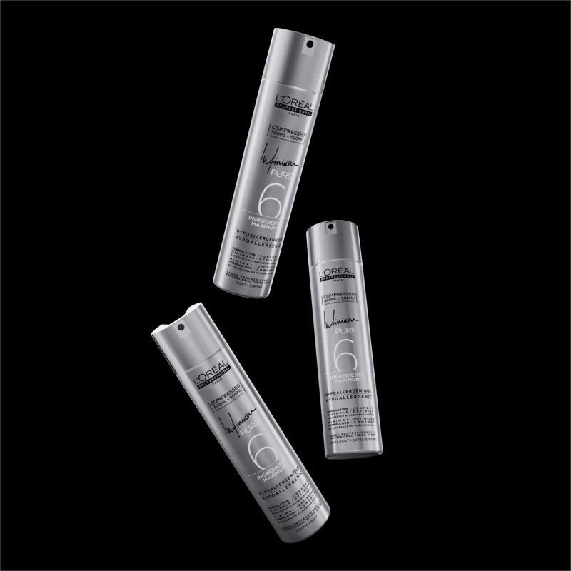 Thumbnail - L’Oréal Professionnel Infinium Pure Hypoallergener Haarlack starke Fixierung ohne Parfümierung 300 ml