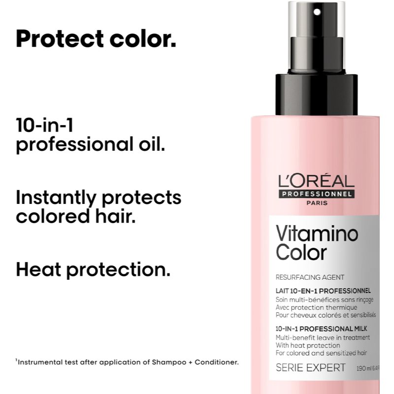 L’Oréal Professionnel Serie Expert Vitamino Color Multipurpose Hair Spray For Colour Protection 190 Ml