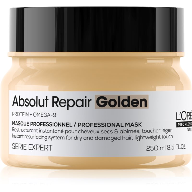 L’Oréal Professionnel Serie Expert Absolut Repair Golden Regenerierende Maske für trockenes und beschädigtes Haar 250 ml
