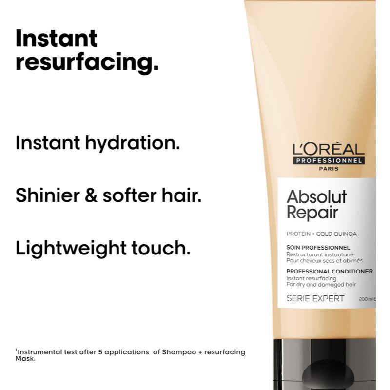 L’Oréal Professionnel Serie Expert Absolut Repair Deeply Regenerating Conditioner For Dry And Damaged Hair 200 Ml