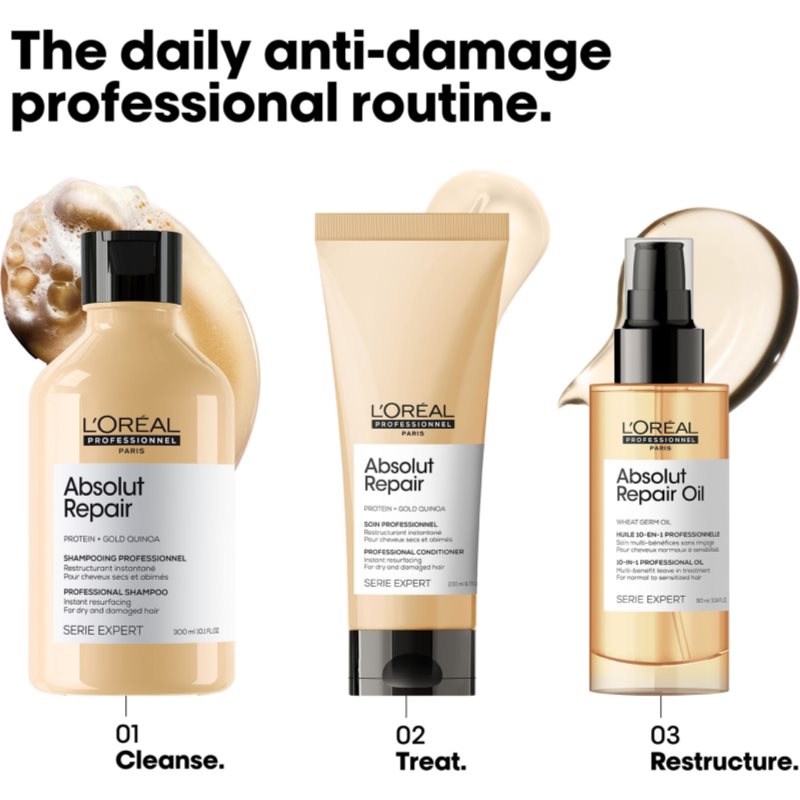 L’Oréal Professionnel Serie Expert Absolut Repair Deeply Regenerating Conditioner For Dry And Damaged Hair 200 Ml