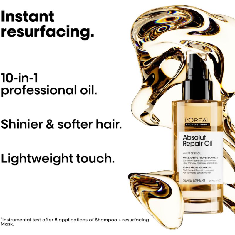 L’Oréal Professionnel Serie Expert Absolut Repair мультифункціональна олійка для волосся 90 мл