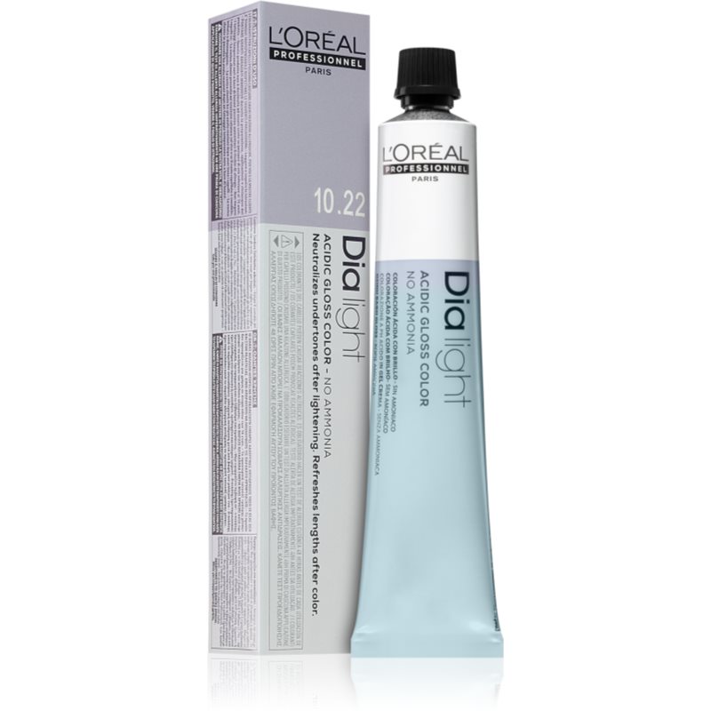 L’Oréal Professionnel Dia Light перманентна фарба для волосся без аміаку відтінок 10.22 50 мл