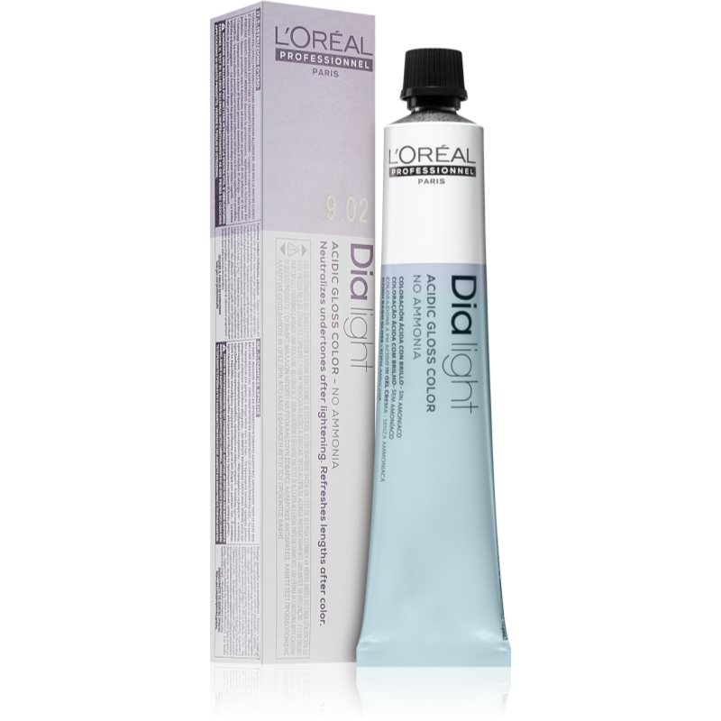L’Oréal Professionnel Dia Light permanentna barva za lase brez amoniaka odtenek 9.02 50 ml