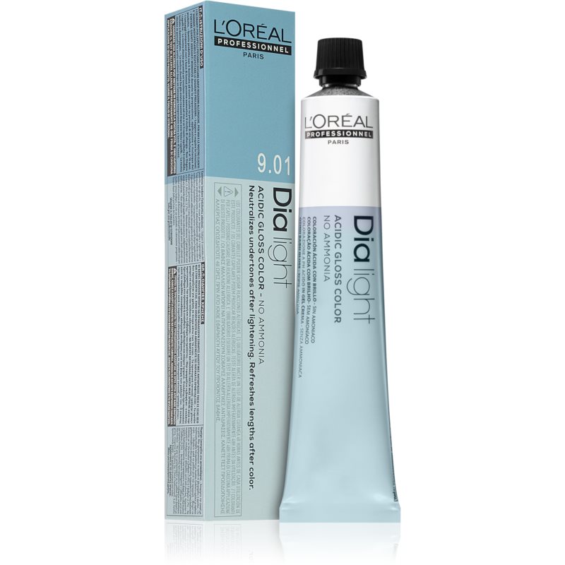 L’Oréal Professionnel Dia Light перманентна фарба для волосся без аміаку відтінок 9.01 50 мл