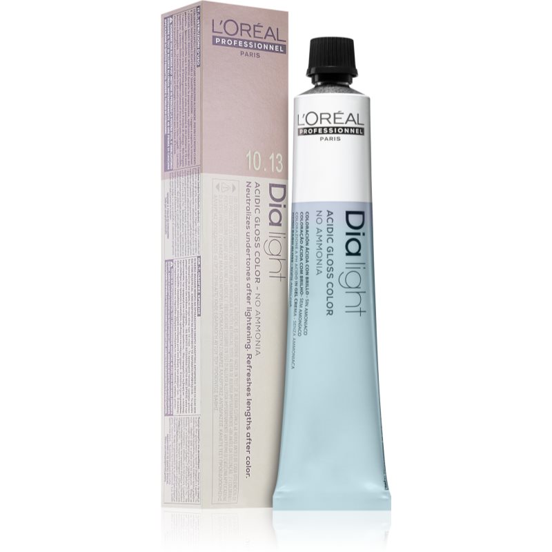 L’Oréal Professionnel Dia Light Permanent Hair Dye Ammonia-free Shade 10.13 50 Ml