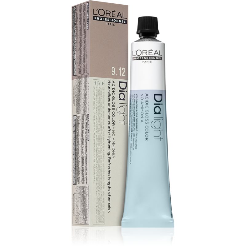 E-shop L’Oréal Professionnel Dia Light permanentní barva na vlasy bez amoniaku odstín 9.12 50 ml