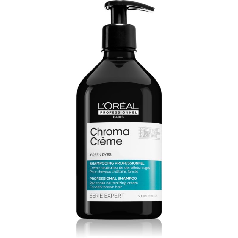 L'Oreal Professionnel Serie Expert Chroma Creme anti-redness hair concealer for dark hair 500 ml
