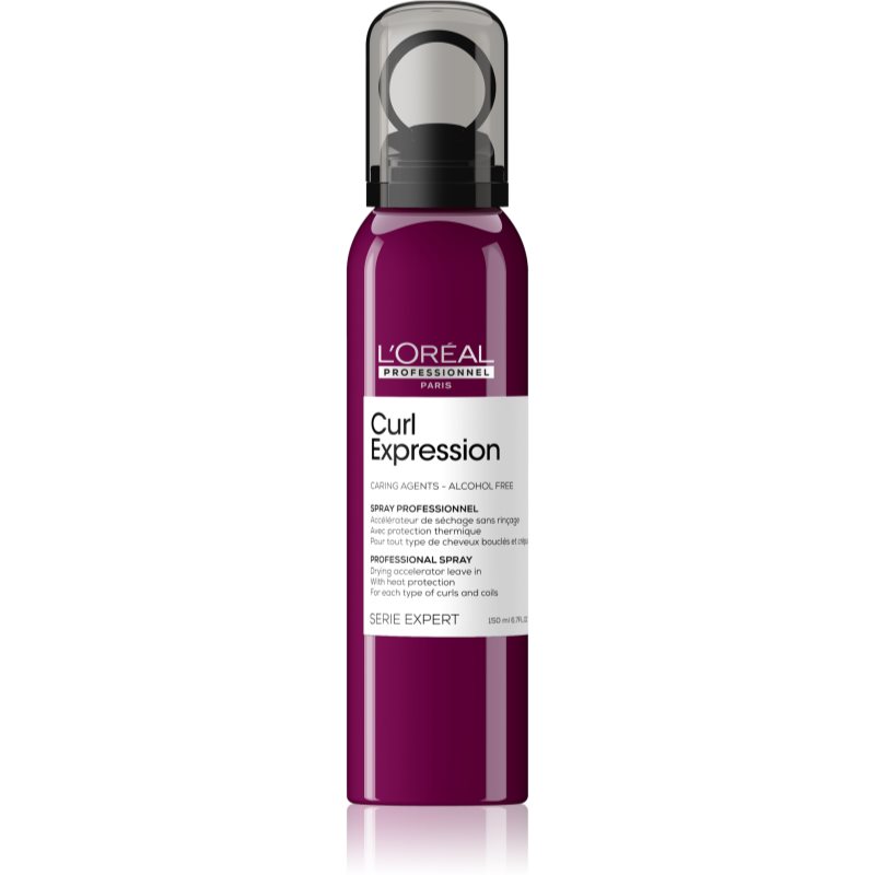 L’Oréal Professionnel Serie Expert Curl Expression abspülfreies Spray für ein schnelleres Föhn-Styling 150 ml