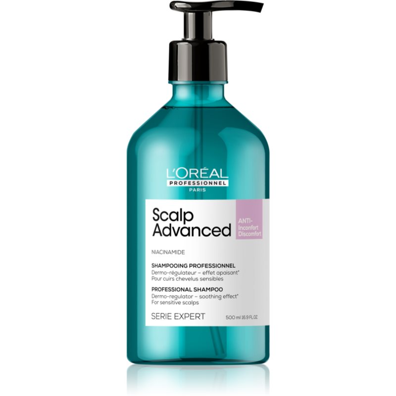 L’Oréal Professionnel Serie Expert Scalp Advanced Șampon pentru scalp sensibil și iritat 500 ml