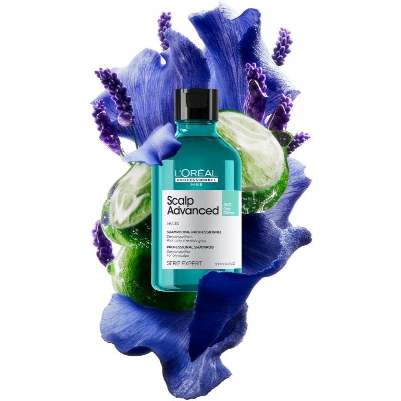 L’Oréal Professionnel Serie Expert Scalp Advanced Shampoing Purifiant Pour Cuir Chevelu Gras 300 Ml