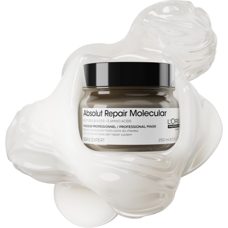 L’Oréal Professionnel Serie Expert Absolut Repair Molecular Masque Cheveux Qui Renforce En Profondeur 250 Ml