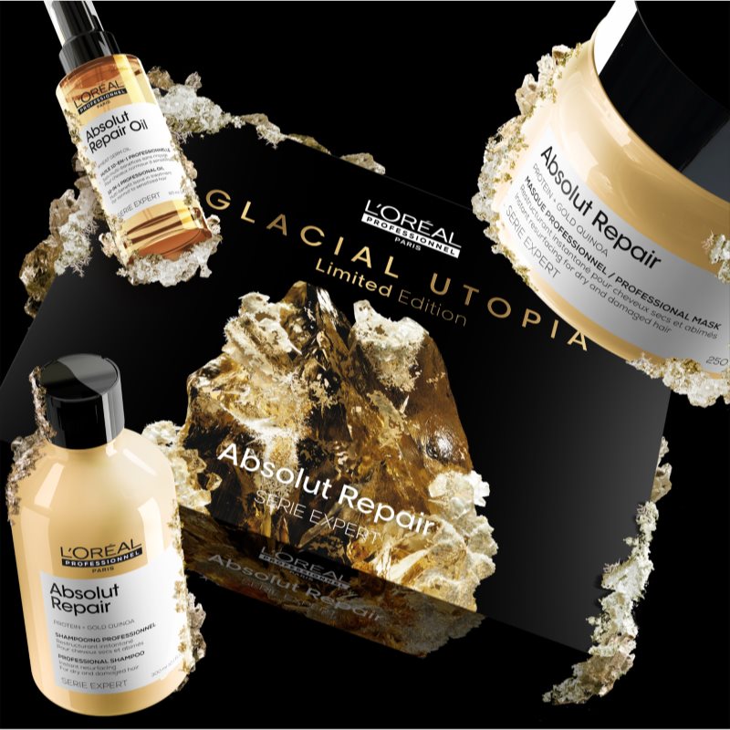 L’Oréal Professionnel Serie Expert Absolut Repair Coffret Cadeau Pour Cheveux Abîmés