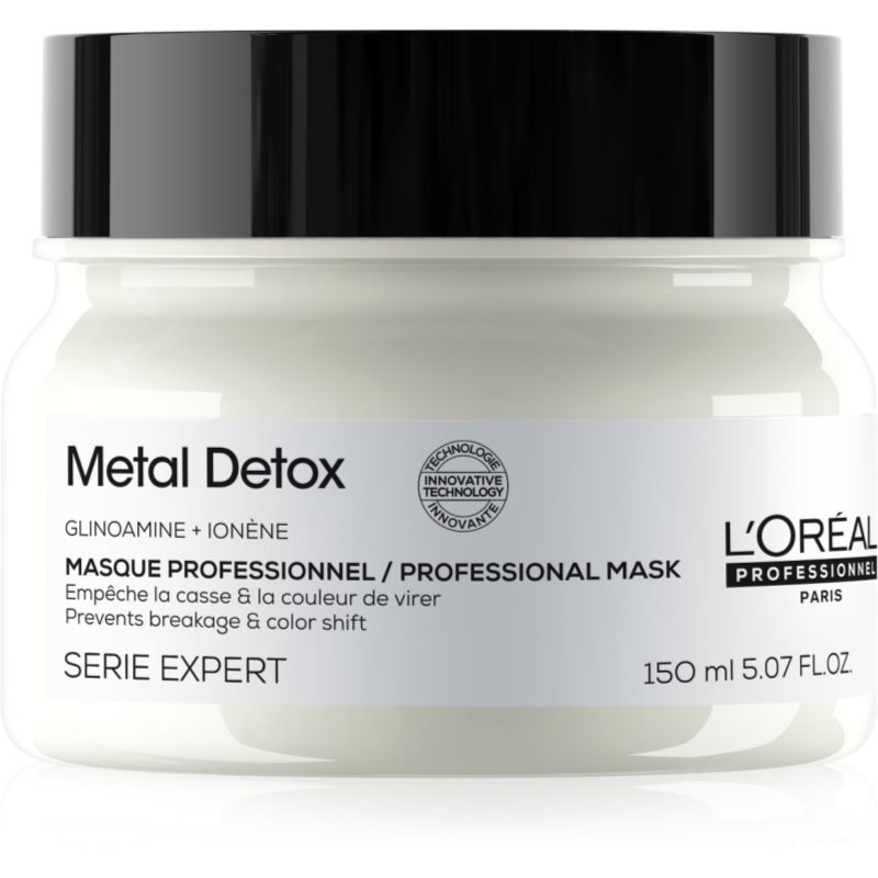 Photos - Facial Mask LOreal L’Oréal Professionnel L’Oréal Professionnel Serie Expert Metal Detox deep nourishing mask for damaged and colour-treated hai 