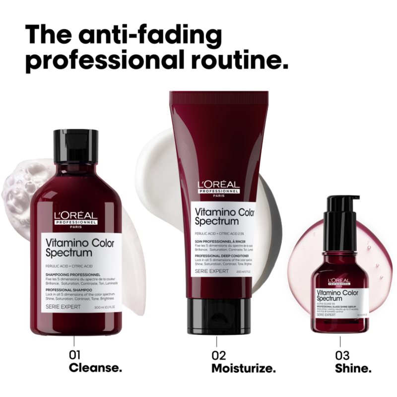 L’Oréal Professionnel Serie Expert Vitamino Color Spectrum šampon pro ochranu barvy 500 ml (obrázek 5)