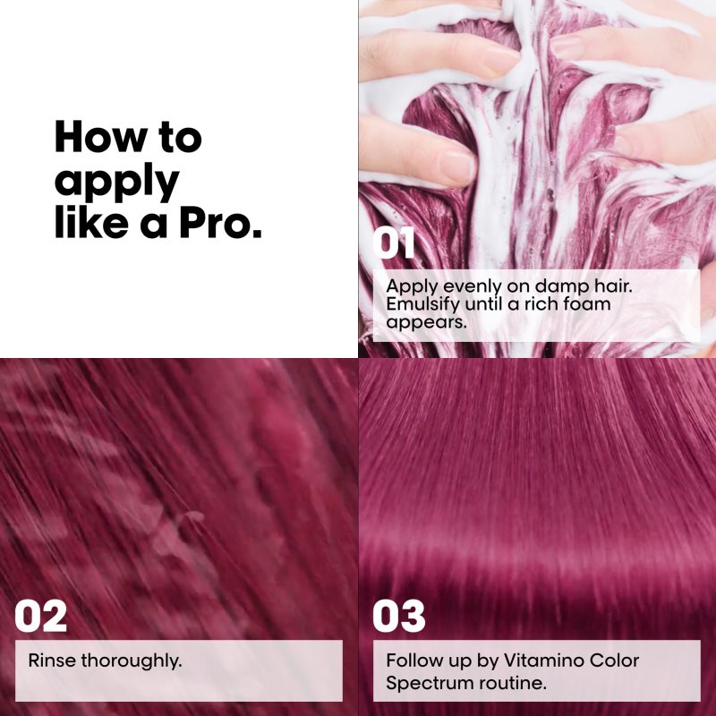 L’Oréal Professionnel Serie Expert Vitamino Color Spectrum šampon pro ochranu barvy 500 ml (obrázek 8)