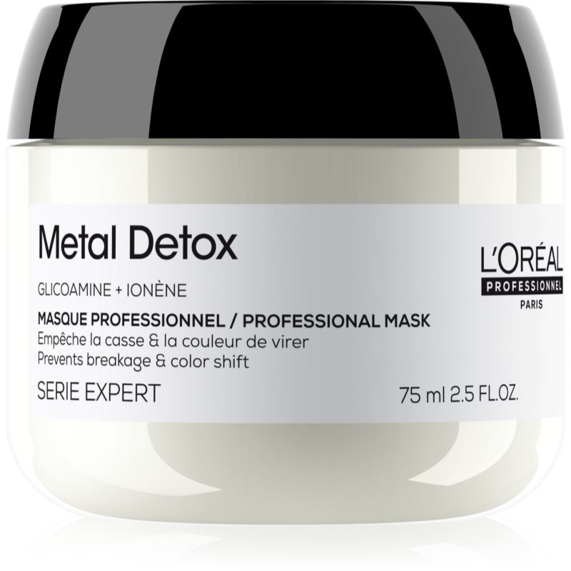 L’Oréal Professionnel Serie Expert Metal Detox Maschera Di Nutrimento Profondo Per Capelli Tinti E Danneggiati 75 Ml