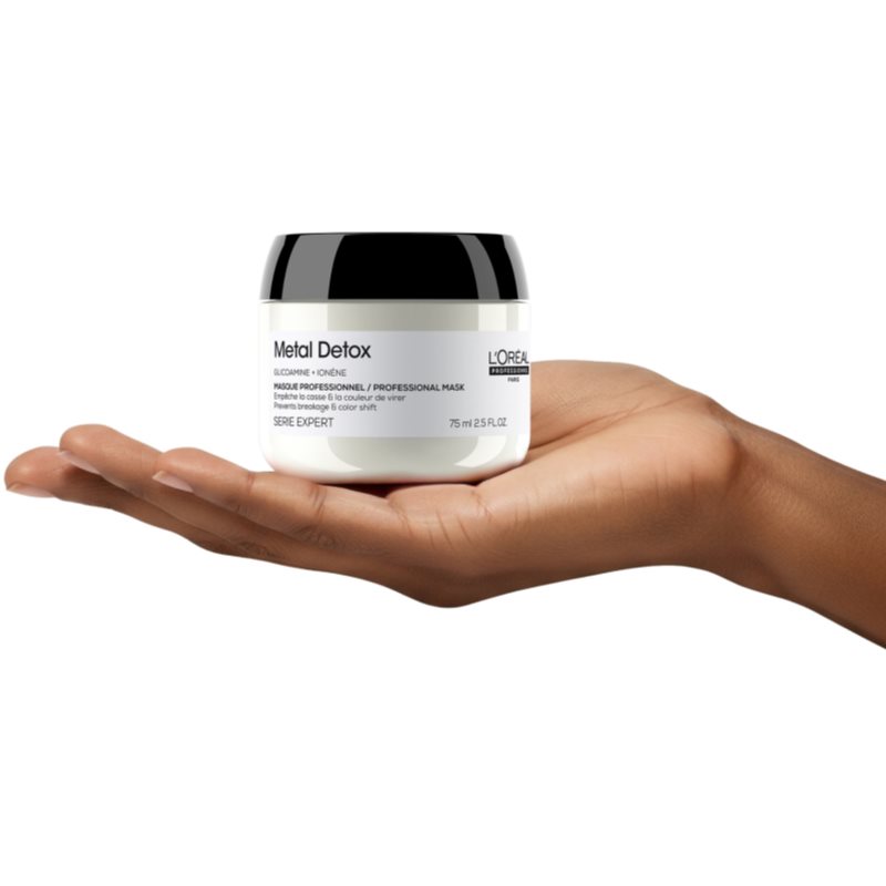  L’oréal Professionnel Serie Expert Metal Detox Maschera Di Nutrimento Profondo Per Capelli Tinti E Danneggiati 75 Ml 