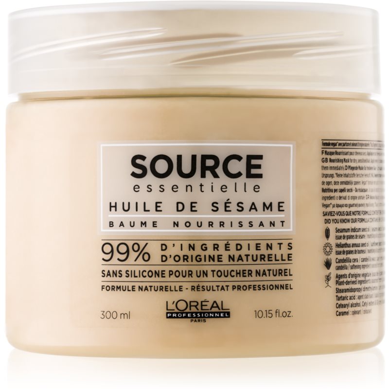 

L’Oréal Professionnel Source Essentielle Baume Nourrissant поживна маска для чутливого волосся