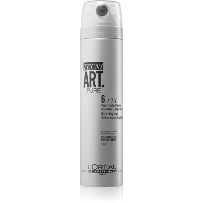 L’Oréal Professionnel Tecni.Art 6-Fix pršilo za fiksiranje z ekstra močnim utrjevanjem 250 ml