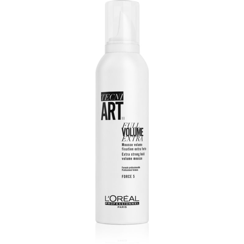 L’Oréal Professionnel Tecni.Art Full Volume Extra dús frizurát biztosító erős fixáló hab 250 ml