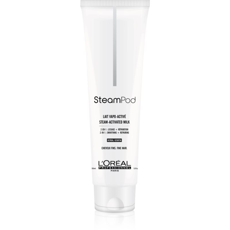 

L’Oréal Professionnel Steampod розгладжуюче молочко для вирівнювання волосся