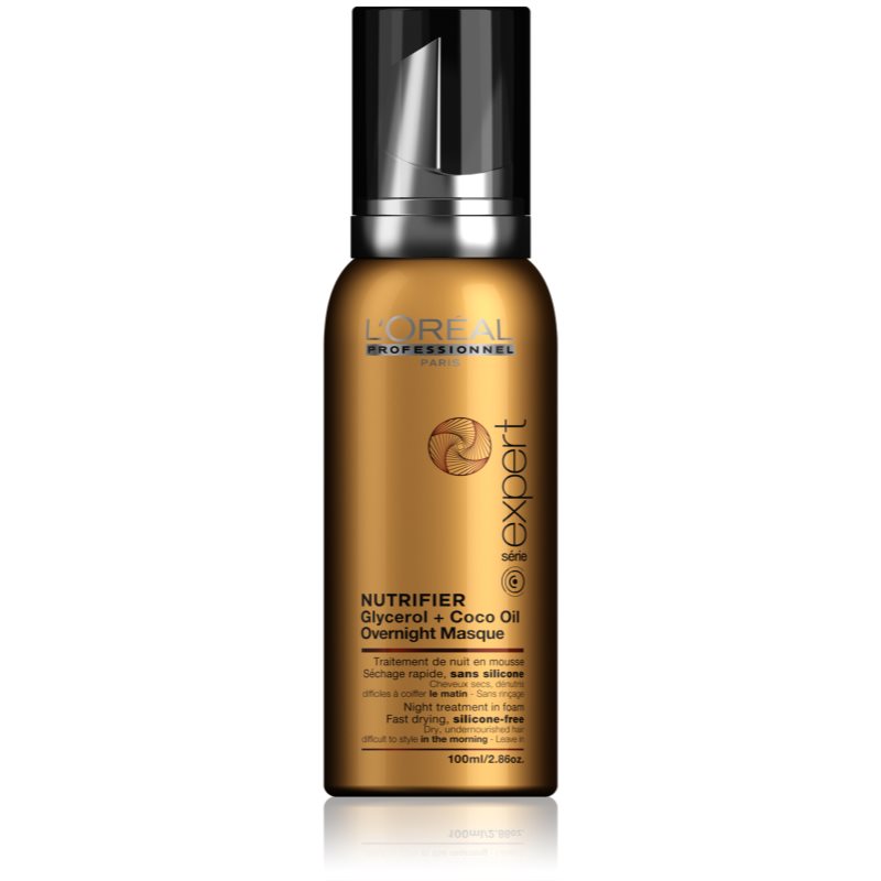 

L’Oréal Professionnel Serie Expert Nutrifier нічний догляд у формі пінки для сухого або пошкодженого волосся без силікону