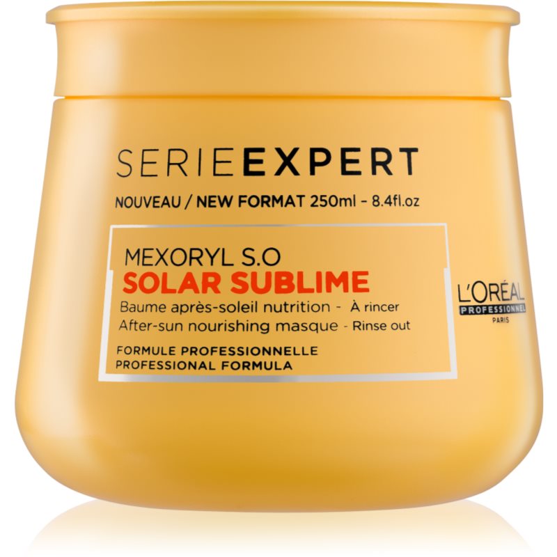 

L’Oréal Professionnel Serie Expert Solar Sublime поживна маска для волосся пошкодженого хлором, сонцем та солоною водою