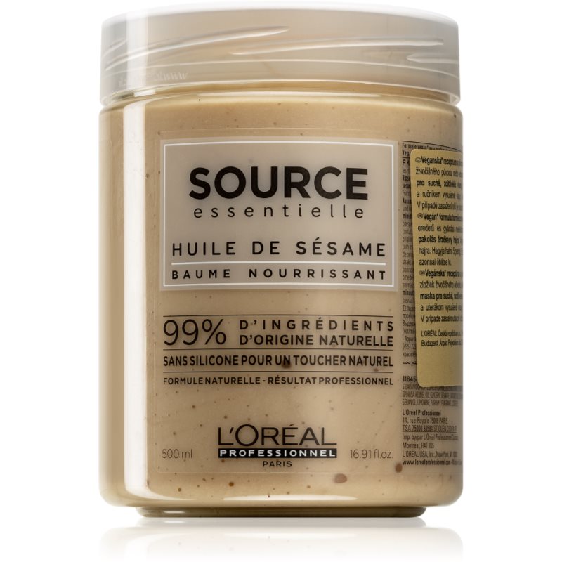 

L’Oréal Professionnel Source Essentielle Baume Nourrissant поживна маска для чутливого волосся