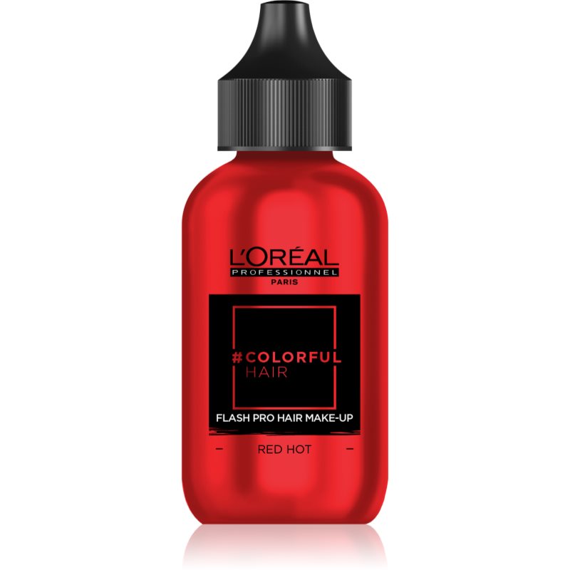 

L’Oréal Professionnel Colorful Hair Pro Hair Make-up одноденний мейкап для волосся відтінок Red Hot