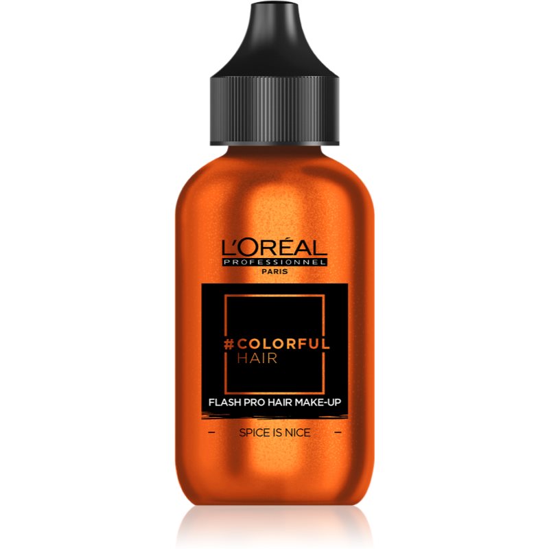 

L’Oréal Professionnel Colorful Hair Pro Hair Make-up одноденний мейкап для волосся відтінок Spice Is Nice